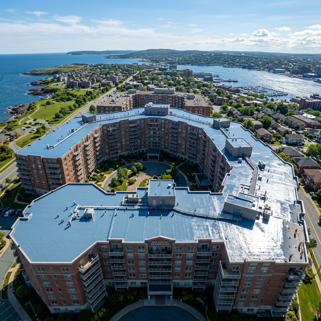 12,000 sq ft Terrace Coating