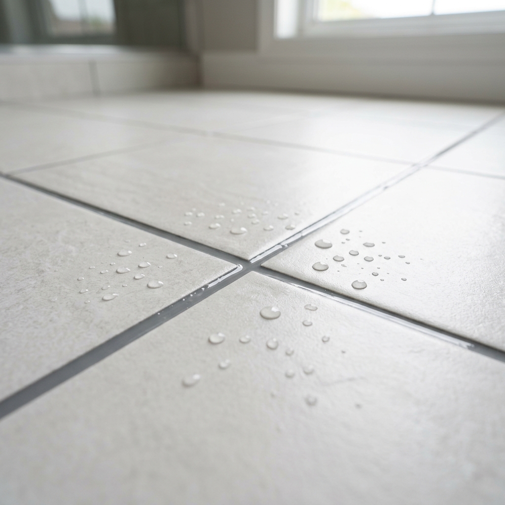 No-Tile Bathroom Chemical Seal