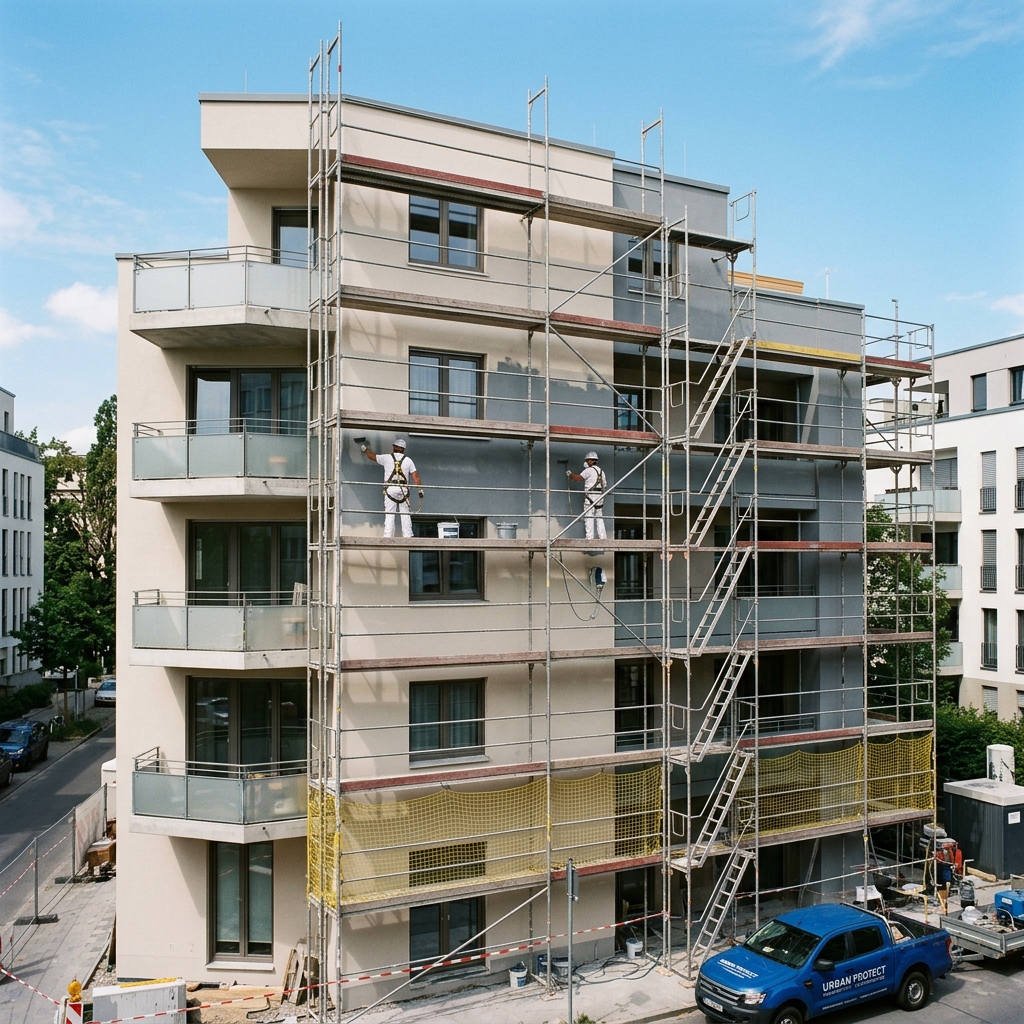 External Wall Shield Painting