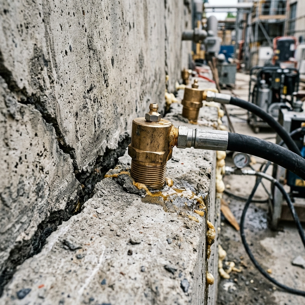High-Pressure PU Injection Grouting